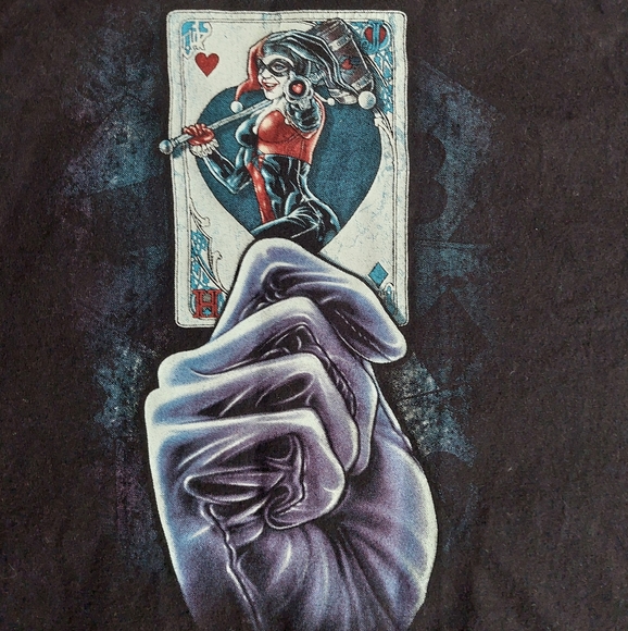 Clown Joker T-shirt Front & Back Graphic - Picture 4 of 5